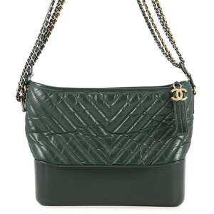 CHANEL Gabriel de Hobo Large Chain Shoulder Bag in Calfskin Leather (A93824) ...